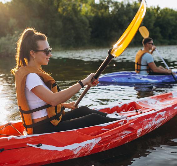 Kayak à Llosa del Cavall